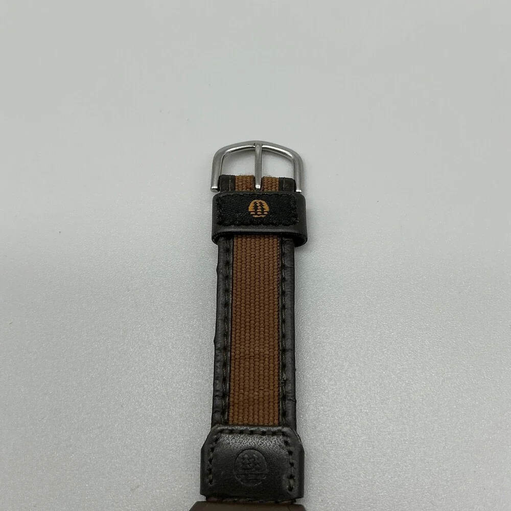Casio Forester 5155 FT-600W Mens Watch 37mm Brown Leather Backlight New Battery